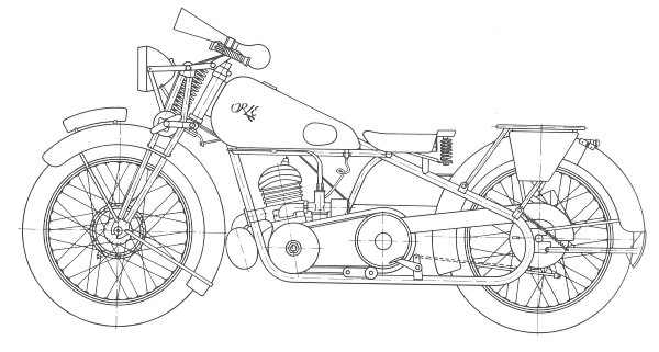 Motocykl Orle 350