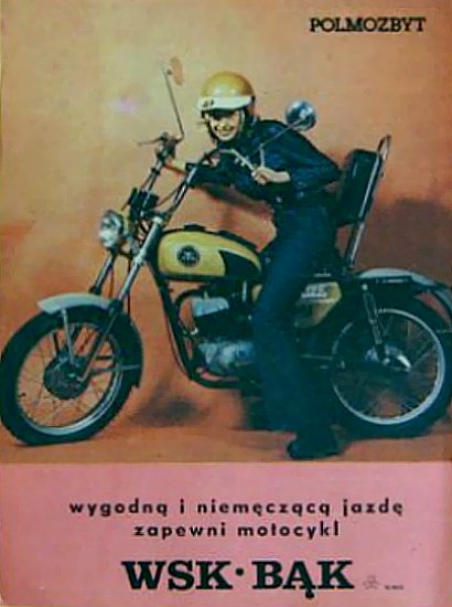 Motocykl WSK Bąk
