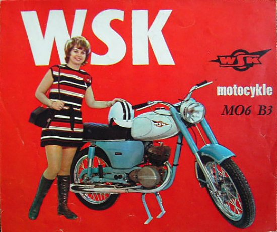 Motocykl WSK M06 B3
