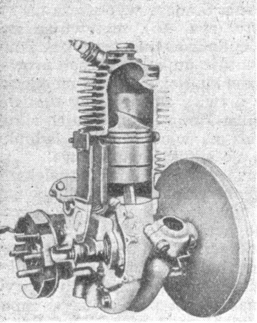 Silnik Gillete wytwarzany w Belgii, 1928r.